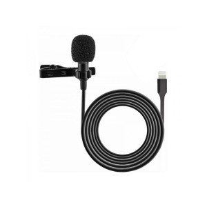 Петличный микрофон JH-041 Lightning (черный)