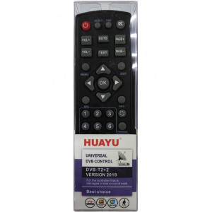 Пульт ДУ для приставок DVB-T2+3-TV VER.2022 заменяет 99% DVB-T2 и IP TV Huayu