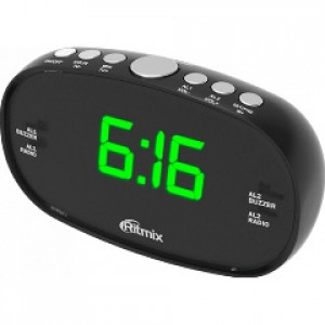 Часы-Радиобудильник RITMIX RRC-616 FM (black)