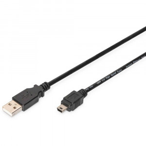 USB кабель VS V3 Mini USB 1m (black)