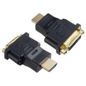Переходник PERFEO HDMI A вилка - DVI-D розетка (A7017) (black)