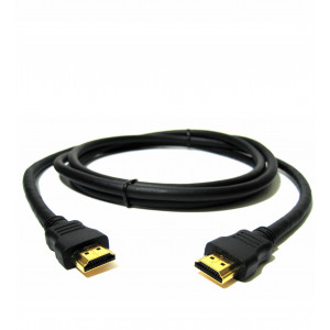 Кабель HDMI резиновый 1.4V 0.5м (black)