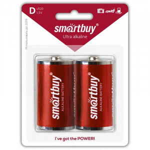 Элемент питания SMARTBUY  LR20  BL2   (12/96)