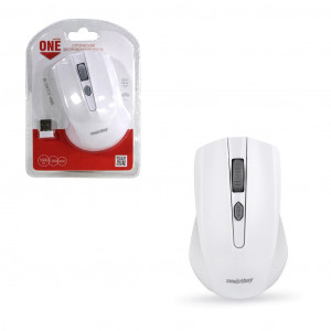 Мышь Smart Buy ONE 352, белая, беспроводная