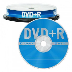 Диск DVD+R 4.7 GB 16x (Data Standard) CB-10 (10/300)