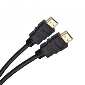 Кабель HDMI резиновый 1.4V 1.5m (black)