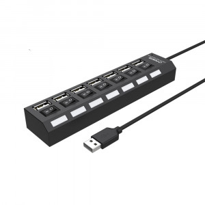 USB hub Perfeo 7 Port PF-H033 (black)