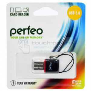 Картридер Perfeo Card Reader Micro SD PF-VI-R008 (Black)