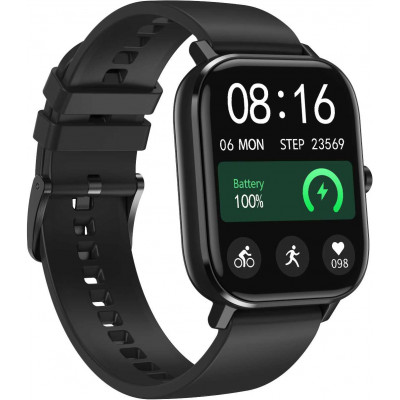 Смарт- часы Hoco, Y3, пластик, bluetooth 5.0, IP68, цвет: чёрный