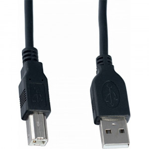 Кабель соединительный PERFEO USB 2.0 AM-BM (кабель принтера) 1.8 м (black)
