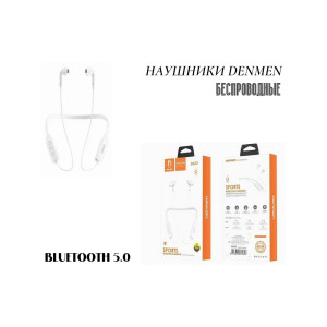 Спортивные наушники Bluetooth DENMEN DL02 (черный)