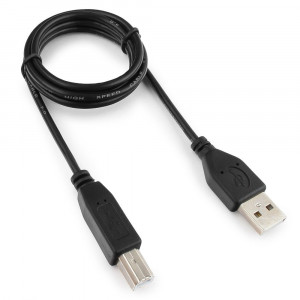 Кабель соединительный Гарнизон USB 2.0 AM-BM (кабель принтера) 1 м (black)