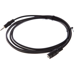 Кабель удлинительный 3.5 Jack(M) - 3.5 Jack(F) Telecom 2m (black)