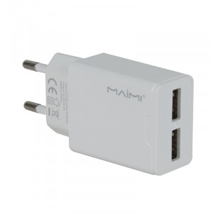 СЗУ Maimi C36B, 2USB, 2.4A (white)