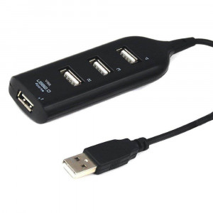 HUB USB Port 4USB 480 mbps HUB-112 JBH (черный)