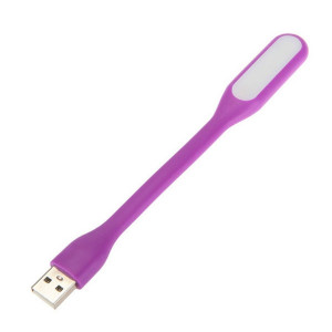 Гибкая USB-лампа LED (фиолетовый)