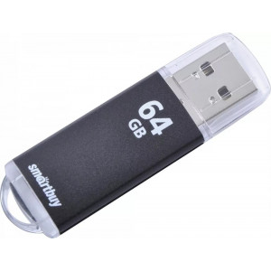 Флеш-накопитель USB  64GB  Smart Buy  Twist  чёрный
