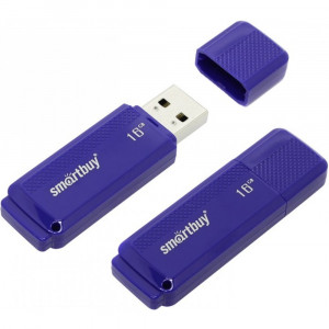Флеш-накопитель USB  16GB  Smart Buy  Dock  синий
