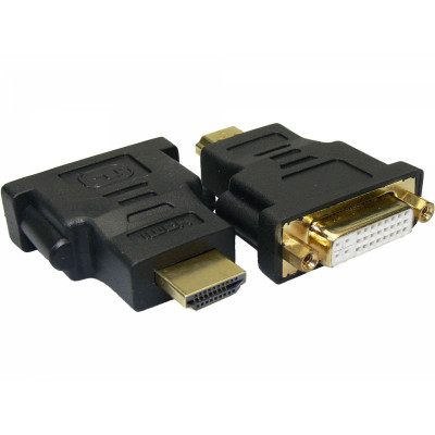 Адаптер H44 HDMI-F/DVI-M (24+1) (black)