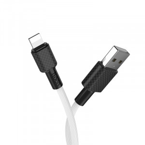 Кабель USB - Type-C HOCO X29 Superior, 1.0м, круглый, 2.0A, силикон, цвет: белый
