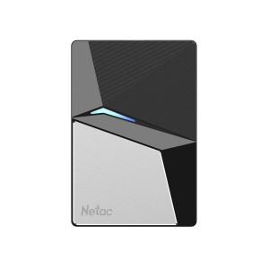 Внешний твердотельный накопитель SSD  Netac   240 GB  Z7S USB-C чёрный/серебро, USB 3.2