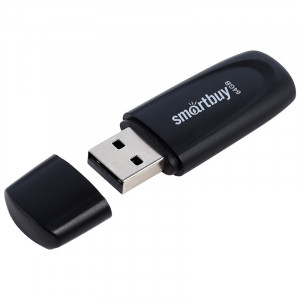Флеш-накопитель USB  128GB  Smart Buy  Scout  чёрный