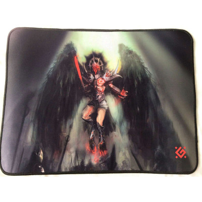 Коврик DEFENDER Angel of Death M, ткань+резина, игровой, 360x270x3 мм