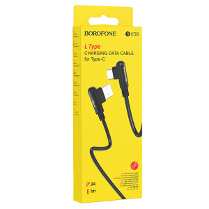 Кабель USB - TypeC BOROFONE BX58 (черный) 1м