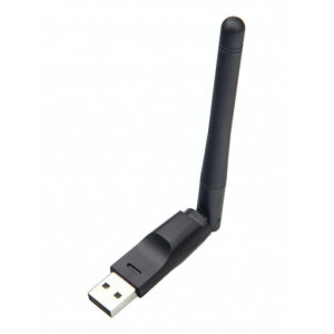 Wi-Fi адаптер беспроводной. Чипсет MT7601, USB 2.0, IEEE802.11b/g/n,частота 2,4 ГГц,cкорость