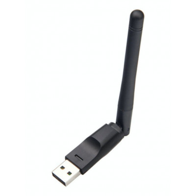Wi-Fi адаптер беспроводной. Чипсет MT7601, USB 2.0, IEEE802.11b/g/n,частота 2,4 ГГц,cкорость