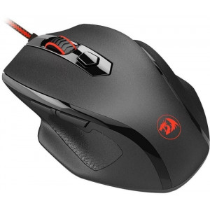 Мышь Redragon Tiger 2, черный, USB, игровая, 6 кнопок, 100-10000 dpi